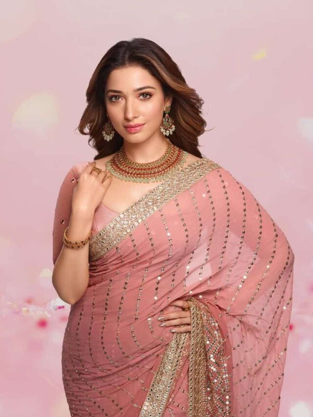 Top 7 saree collections of Tamannaah