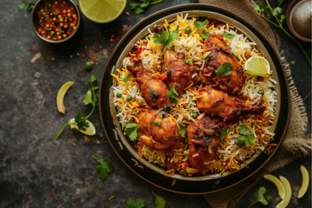 Quick method to make biryani