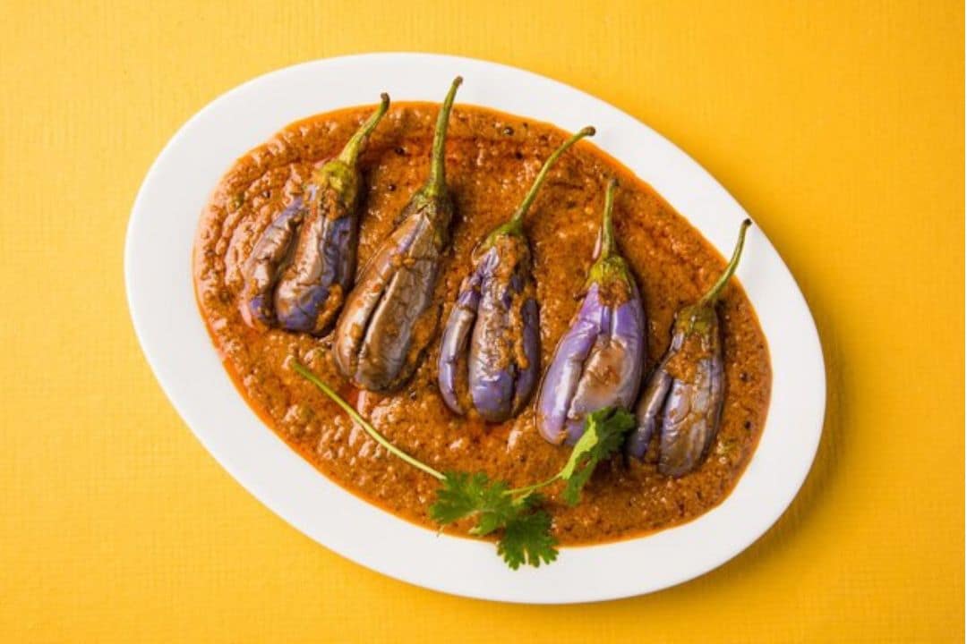 Stuffed Brinjal Masala