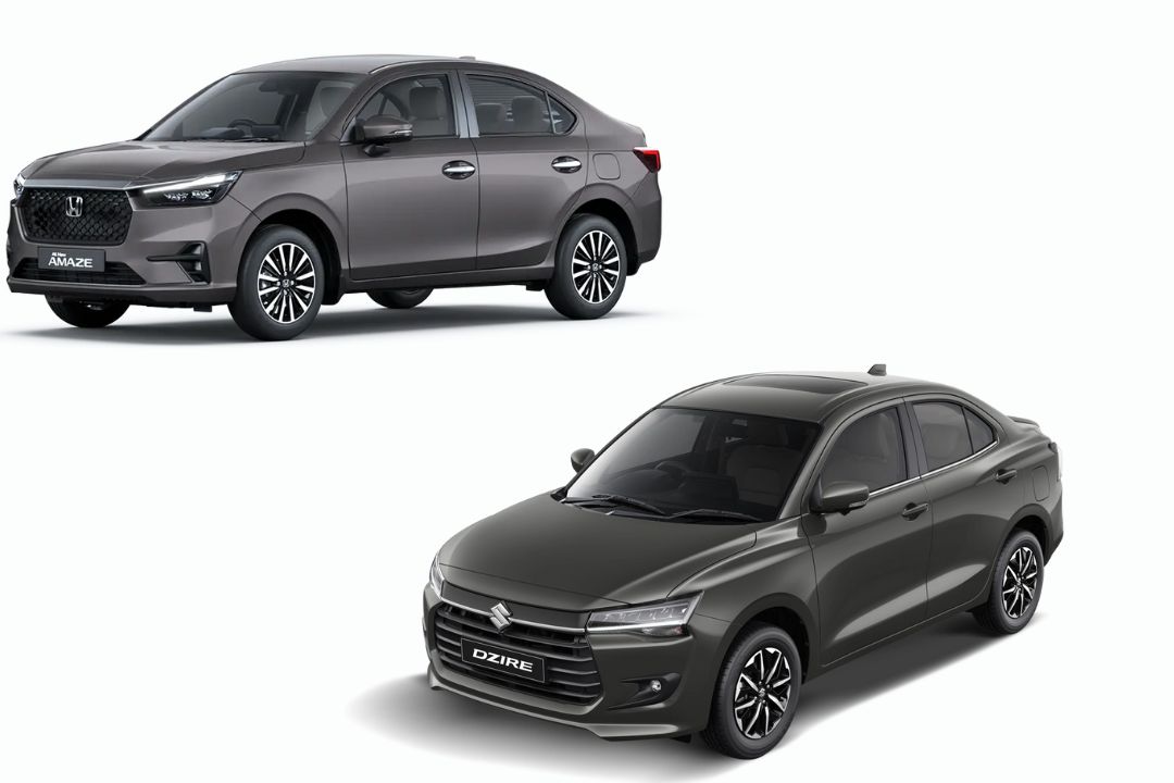 Honda Amaze vs Maruti Dzire कीमत